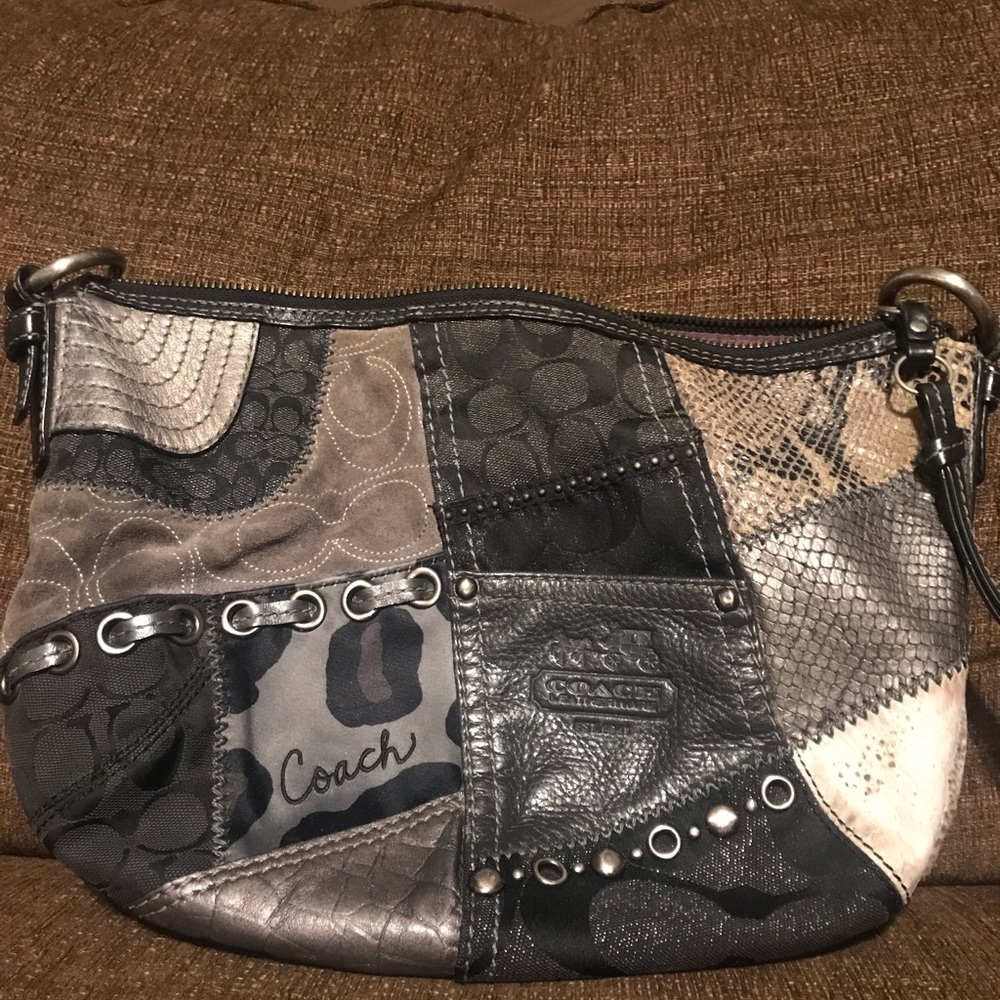 Coach soho hobo patchwork bag - Picture 2 of 5